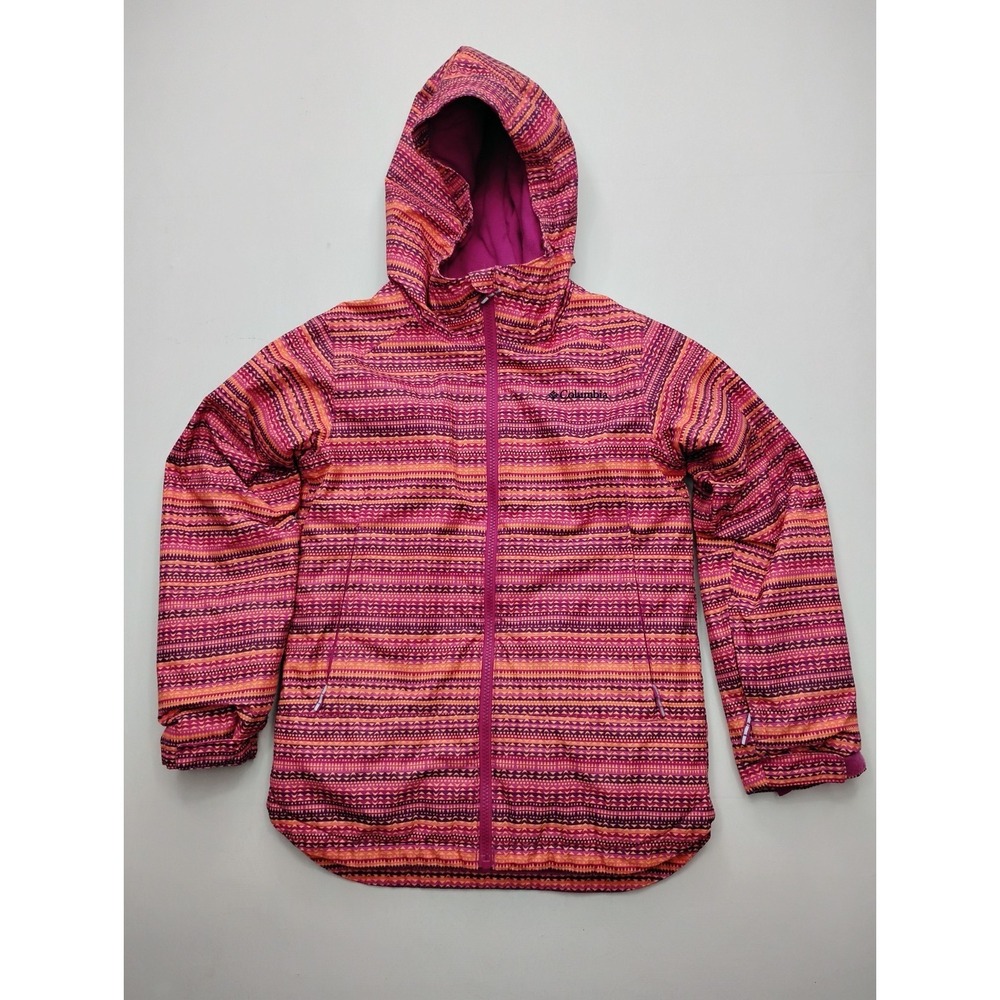Columbia Girls Omni Heat Jacket Misty Mogul Winter Outdoors Jacket Youth Medium